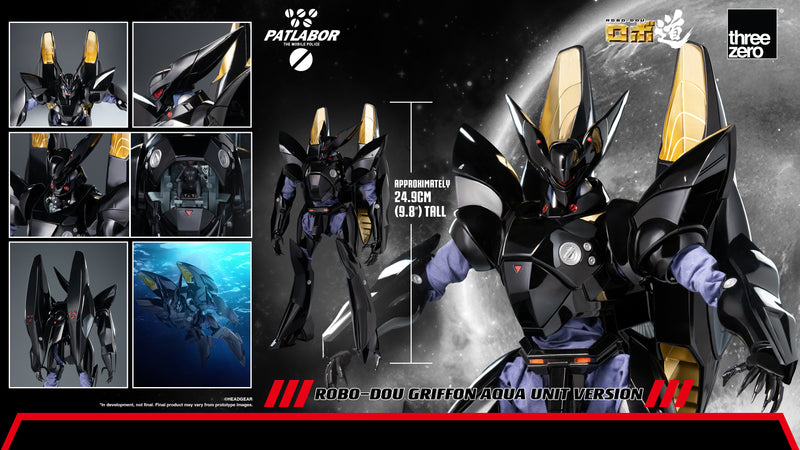 Load image into Gallery viewer, Threezero - ROBO-DOU Mobile Police Patlabor - Griffon (Aqua Unit Version)
