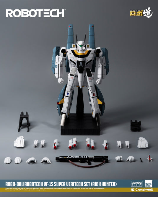 Threezero - ROBO-DOU Robotech - VF-1S Super Veritech Set (Rick Hunter)