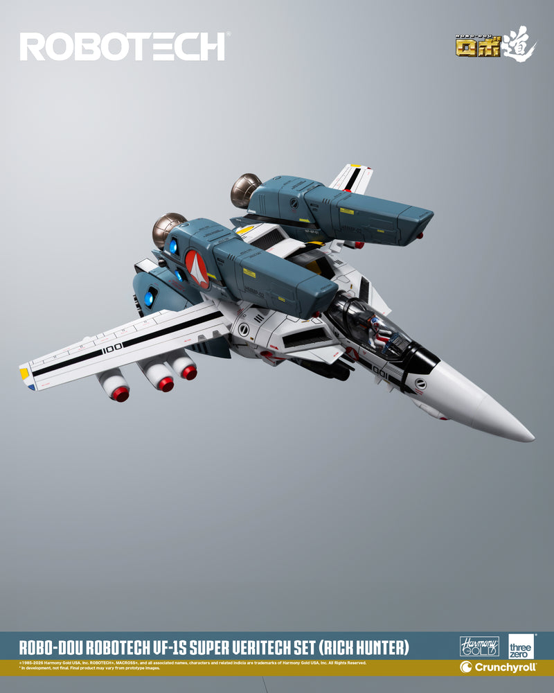Load image into Gallery viewer, Threezero - ROBO-DOU Robotech - VF-1S Super Veritech Set (Rick Hunter)
