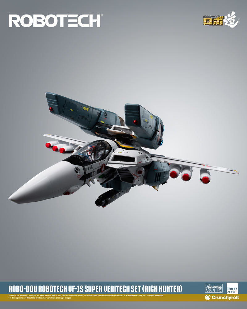 Load image into Gallery viewer, Threezero - ROBO-DOU Robotech - VF-1S Super Veritech Set (Rick Hunter)
