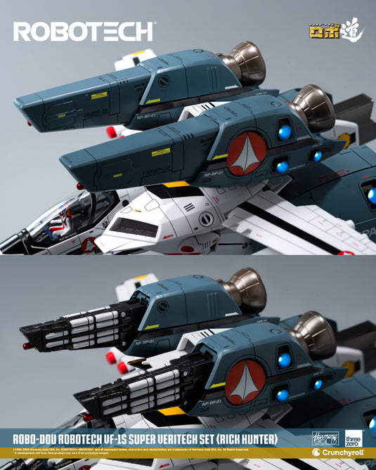 Threezero - ROBO-DOU Robotech - VF-1S Super Veritech Set (Rick Hunter)