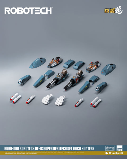 Threezero - ROBO-DOU Robotech - VF-1S Super Veritech Set (Rick Hunter)