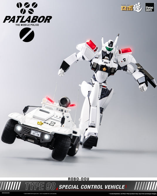 Threezero - ROBO-DOU Mobile Police Patlabor - Type 98 Special Control Vehicle