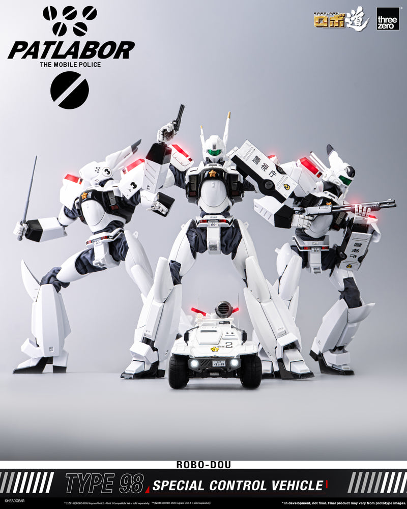 Load image into Gallery viewer, Threezero - ROBO-DOU Mobile Police Patlabor - Type 98 Special Control Vehicle
