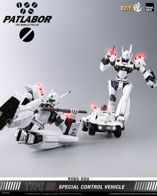 Threezero - ROBO-DOU Mobile Police Patlabor - Type 98 Special Control Vehicle