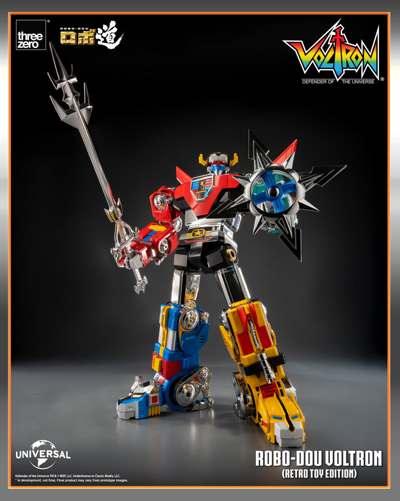 Load image into Gallery viewer, Threezero - ROBO-DOU Voltron Defender of the Universe: Voltron (Retro Toy Edition)
