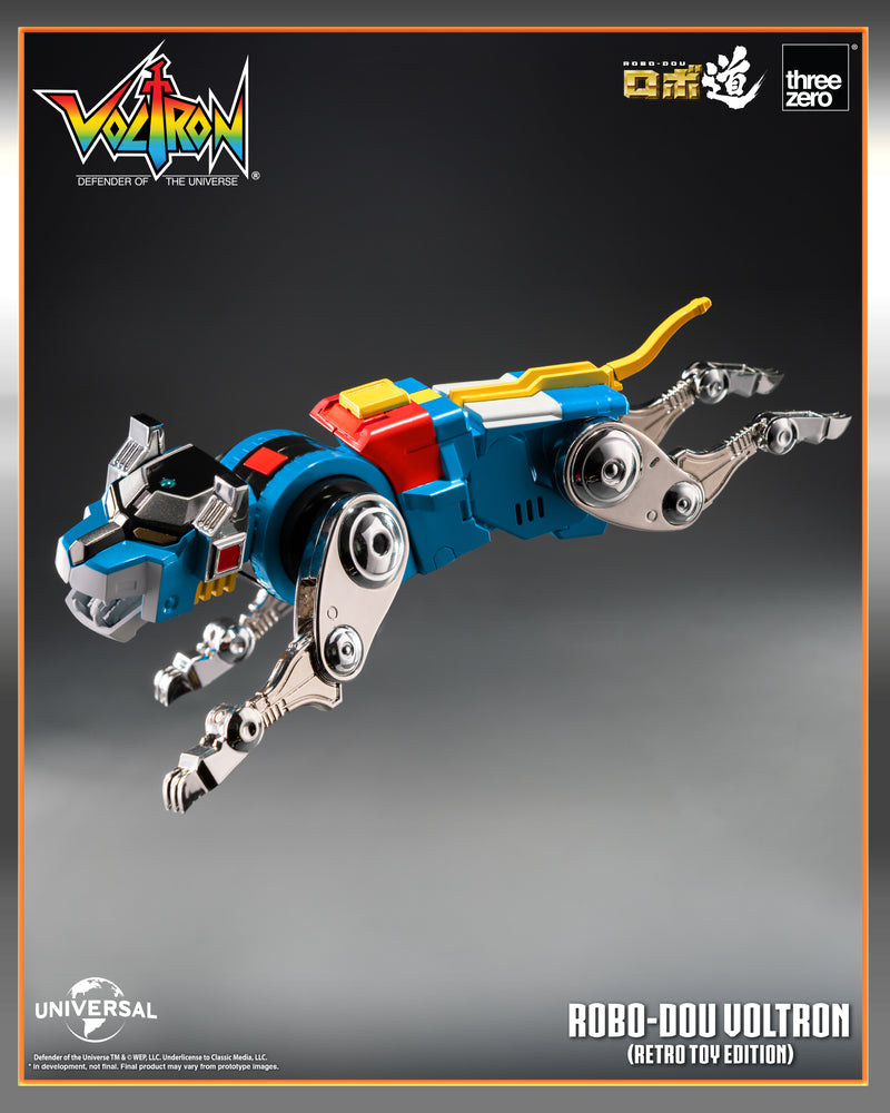 Load image into Gallery viewer, Threezero - ROBO-DOU Voltron Defender of the Universe: Voltron (Retro Toy Edition)

