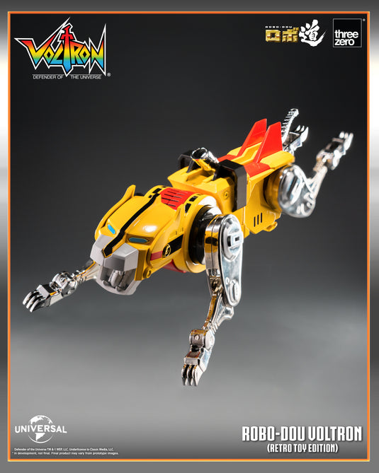 Threezero - ROBO-DOU Voltron Defender of the Universe: Voltron (Retro Toy Edition)