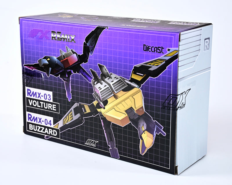Load image into Gallery viewer, Ocular Max - Remix Series RMX-3 Volture &amp; RMX-04 Buzzard (Last Shot) Special Box Set Exclusive
