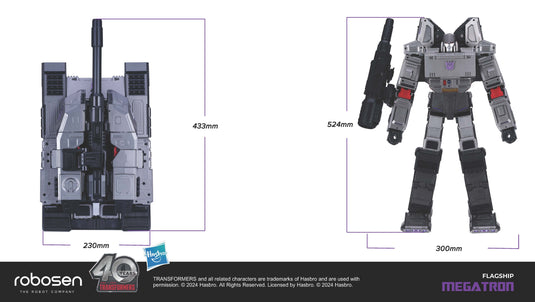 Robosen - Transformers - Flagship Megatron Auto-Converting Robot