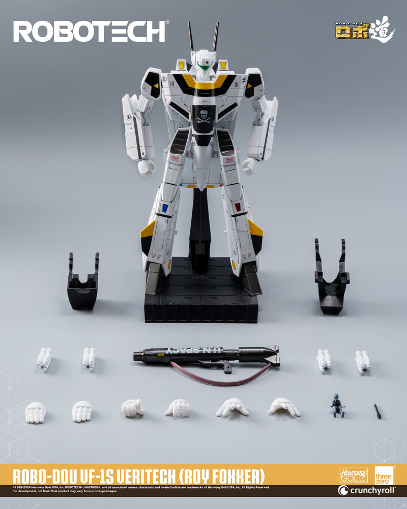 Load image into Gallery viewer, Threezero - ROBO-DOU Robotech - VF-1S Veritech (Roy Fokker)
