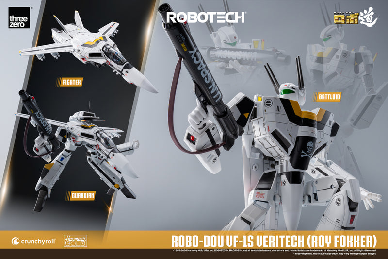 Load image into Gallery viewer, Threezero - ROBO-DOU Robotech - VF-1S Veritech (Roy Fokker)
