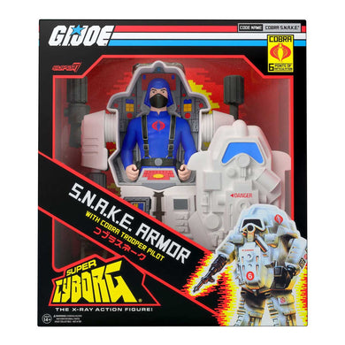 Super 7 - Super Cyborg - S.N.A.K.E. Armor (Full Colour - Gray) (SDCC 2023 Exclusive)