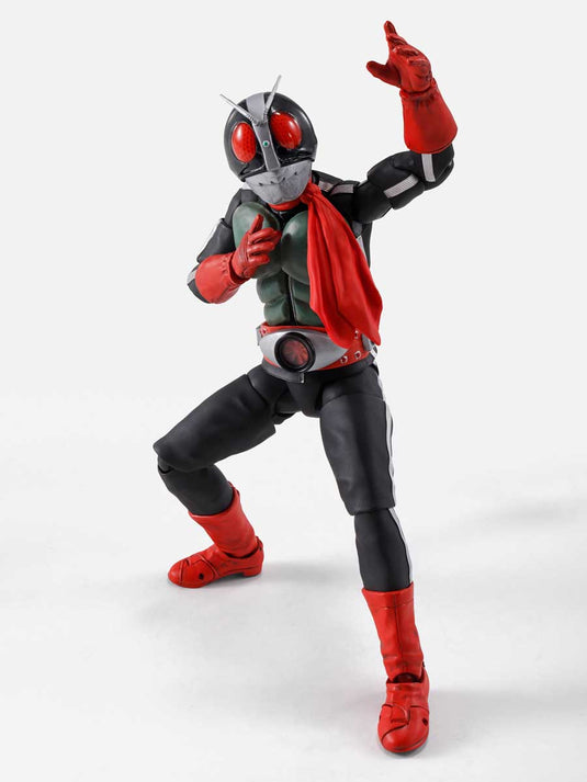 Bandai - S.H.Figuarts - Kamen Rider - Kamen Rider No. 2 (Legendary Showa Masked Riders Edition) (Shinkocchou Seihou)
