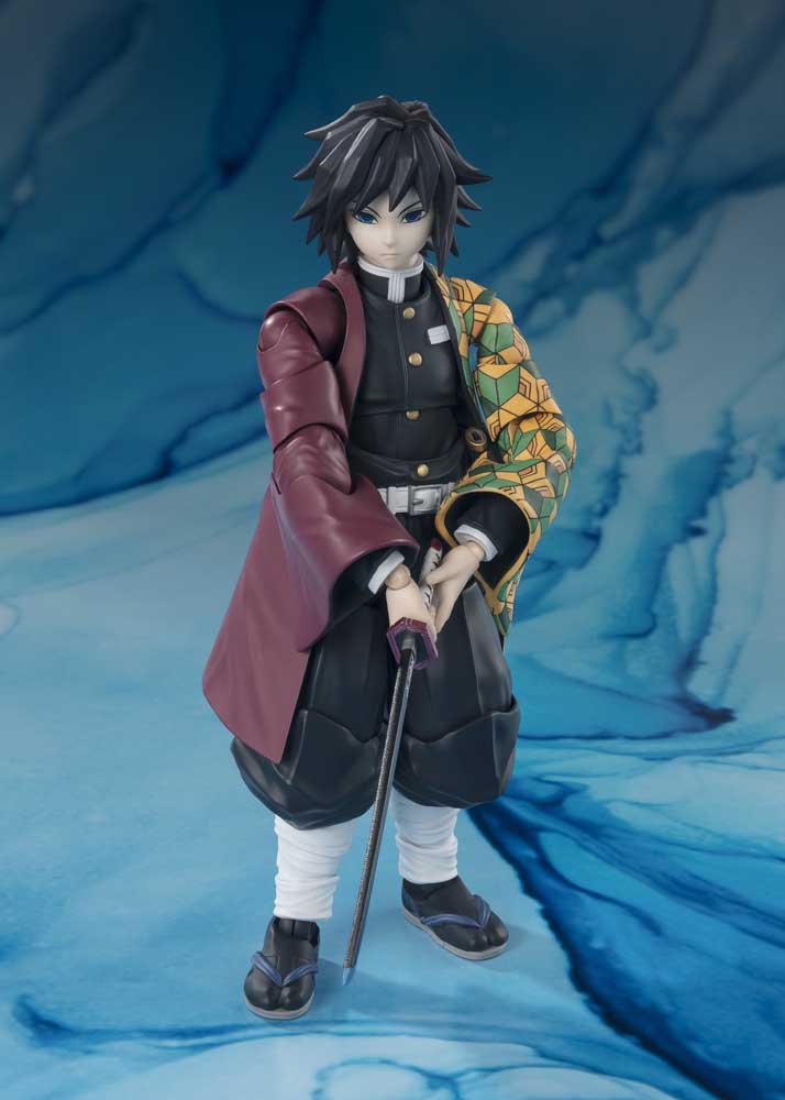 Load image into Gallery viewer, Bandai - S.H.Figuarts - Demon Slayer Kimetsu no Yaiba - Giyu Tomioka (Reissue)
