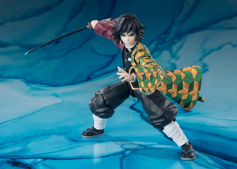 Load image into Gallery viewer, Bandai - S.H.Figuarts - Demon Slayer Kimetsu no Yaiba - Giyu Tomioka (Reissue)
