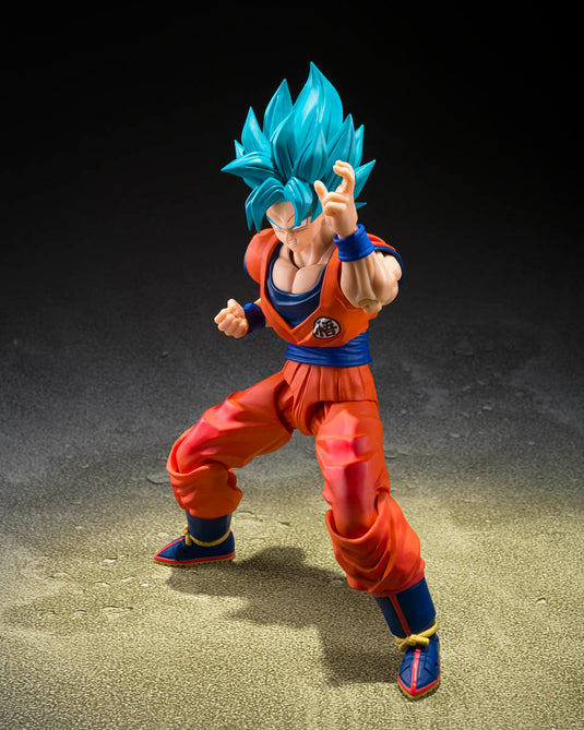 Bandai - S.H.Figuarts - Dragon Ball Super - Super Saiyan God Super Saiyan Son Goku (Blue Power Transcending Limits)