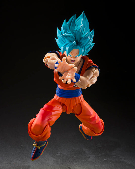 Bandai - S.H.Figuarts - Dragon Ball Super - Super Saiyan God Super Saiyan Son Goku (Blue Power Transcending Limits)