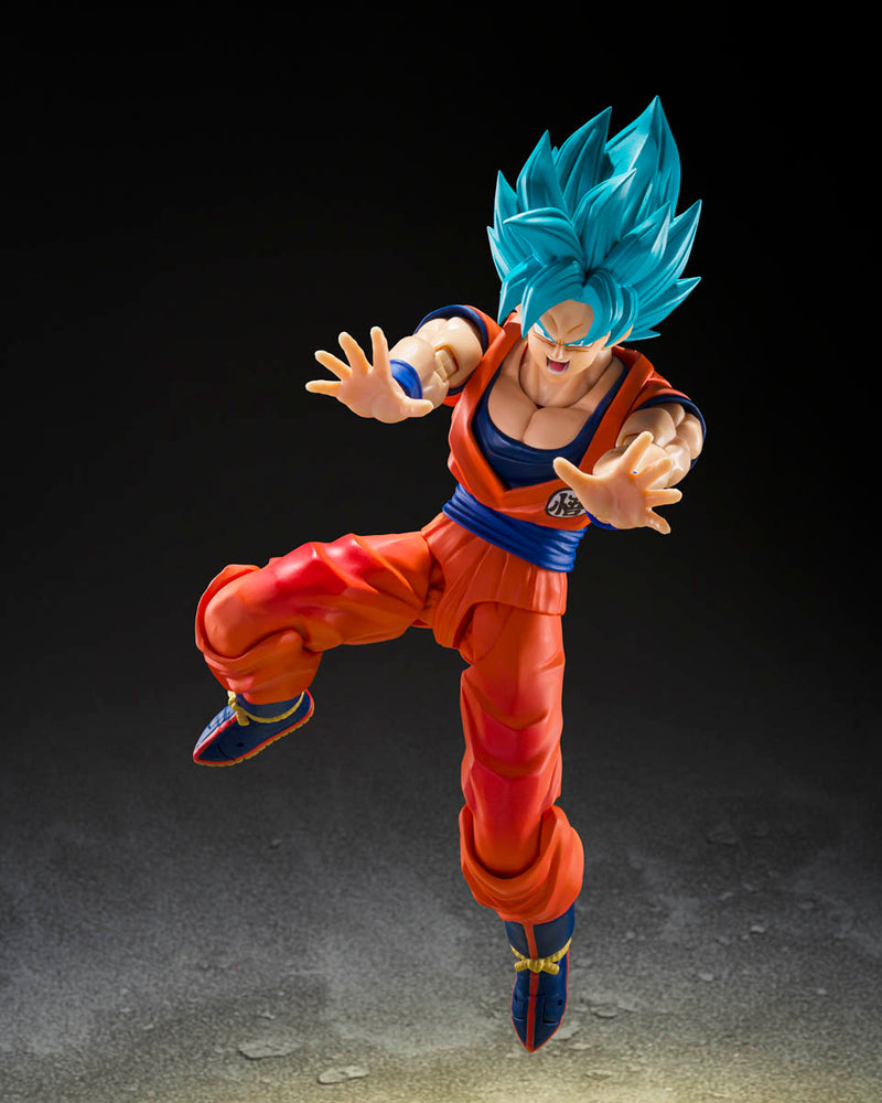 Load image into Gallery viewer, Bandai - S.H.Figuarts - Dragon Ball Super - Super Saiyan God Super Saiyan Son Goku (Blue Power Transcending Limits)
