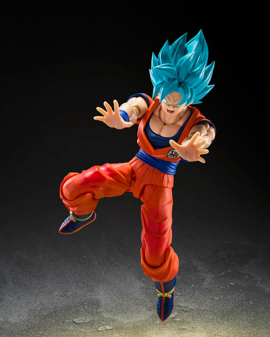 Bandai - S.H.Figuarts - Dragon Ball Super - Super Saiyan God Super Saiyan Son Goku (Blue Power Transcending Limits)
