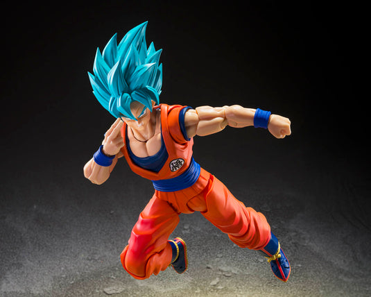 Bandai - S.H.Figuarts - Dragon Ball Super - Super Saiyan God Super Saiyan Son Goku (Blue Power Transcending Limits)