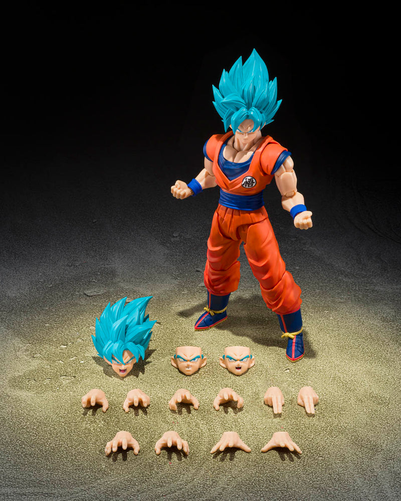 Load image into Gallery viewer, Bandai - S.H.Figuarts - Dragon Ball Super - Super Saiyan God Super Saiyan Son Goku (Blue Power Transcending Limits)
