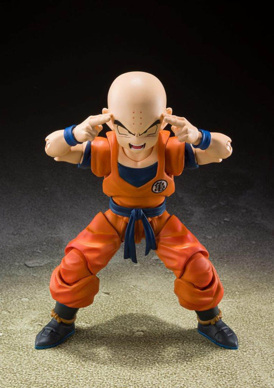 Bandai - S.H.Figuarts - Dragon Ball Z - Krillin (Earth's Strongest Man) (Reissue)