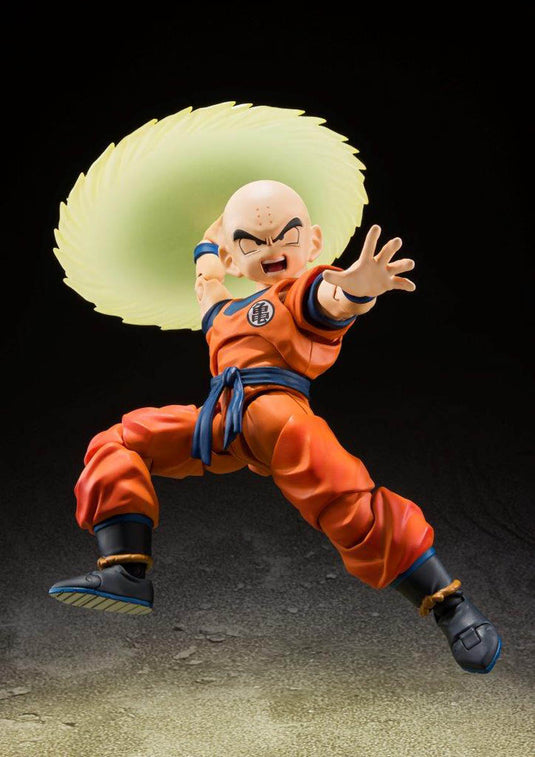 Bandai - S.H.Figuarts - Dragon Ball Z - Krillin (Earth's Strongest Man) (Reissue)