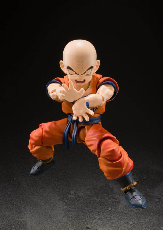 Bandai - S.H.Figuarts - Dragon Ball Z - Krillin (Earth's Strongest Man) (Reissue)