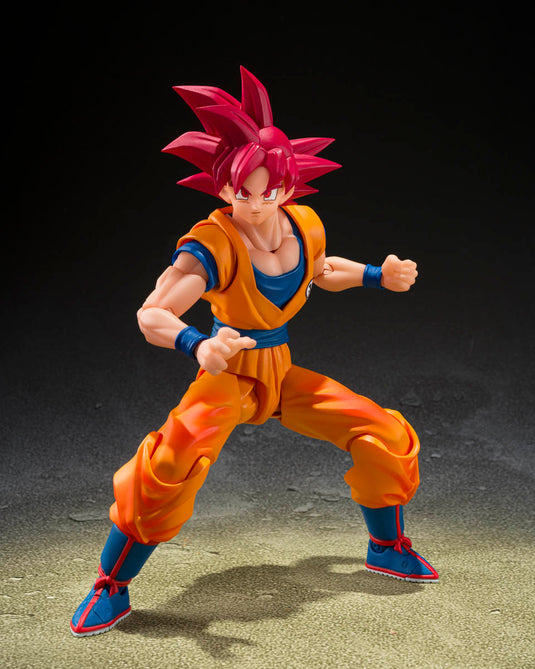 Bandai - S.H.Figuarts - Dragon Ball Super - Super Saiyan God Son Goku (God Aura)