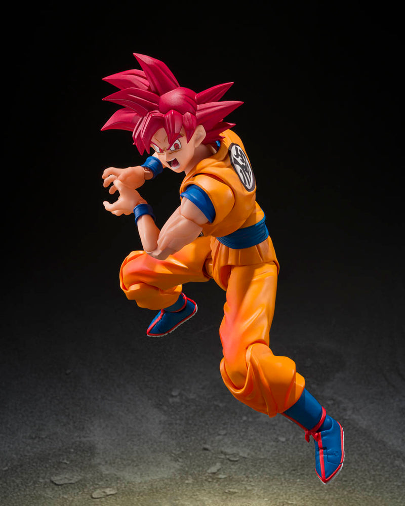 Load image into Gallery viewer, Bandai - S.H.Figuarts - Dragon Ball Super - Super Saiyan God Son Goku (God Aura)
