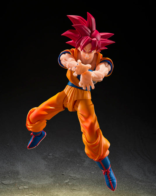Bandai - S.H.Figuarts - Dragon Ball Super - Super Saiyan God Son Goku (God Aura)