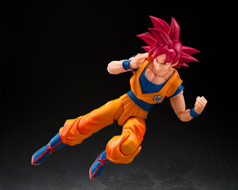 Load image into Gallery viewer, Bandai - S.H.Figuarts - Dragon Ball Super - Super Saiyan God Son Goku (God Aura)
