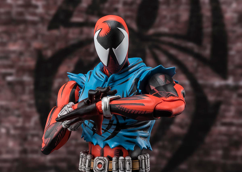 Load image into Gallery viewer, Bandai - S.H.Figuarts - Spider-Man Across The Spider-Verse - Scarlet Spider
