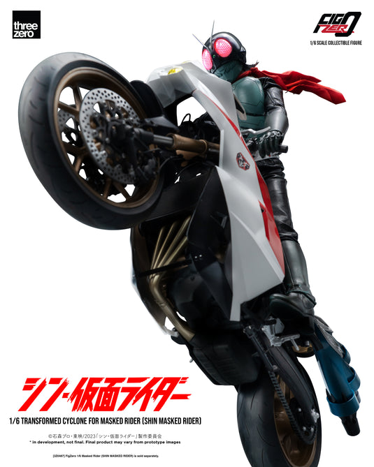 Threezero - FigZero Shin Masked Rider - Transformed Cyclone for Masked Rider