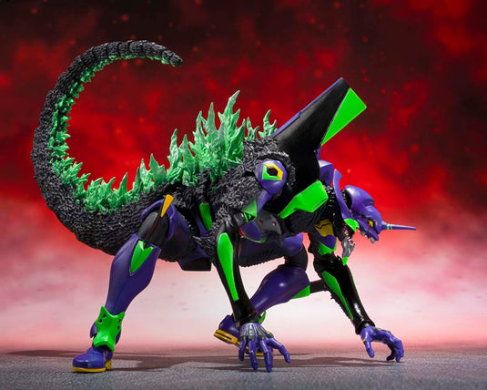 Bandai - S.H.Monsterarts Godzilla vs. Evangelion - Evangelion Test Type-01 (G) Awakening Form