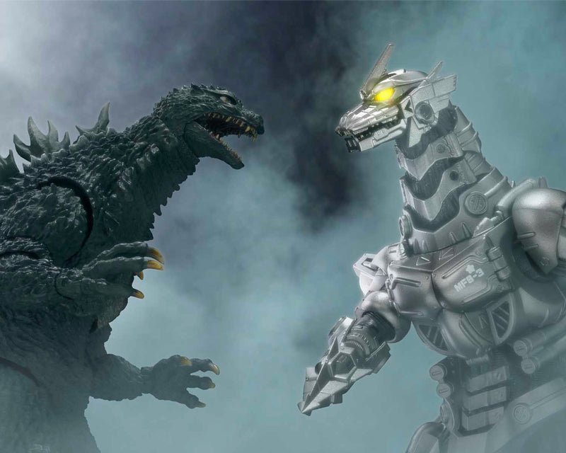 Load image into Gallery viewer, Bandai - S.H.Monsterarts Godzilla x Mothra x Mechagodzilla: Tokyo S.O.S. (2003) - Type-3 Kiryu (Heavily Armed Type/High-Mobility Type) (Movie Graphic Plus)
