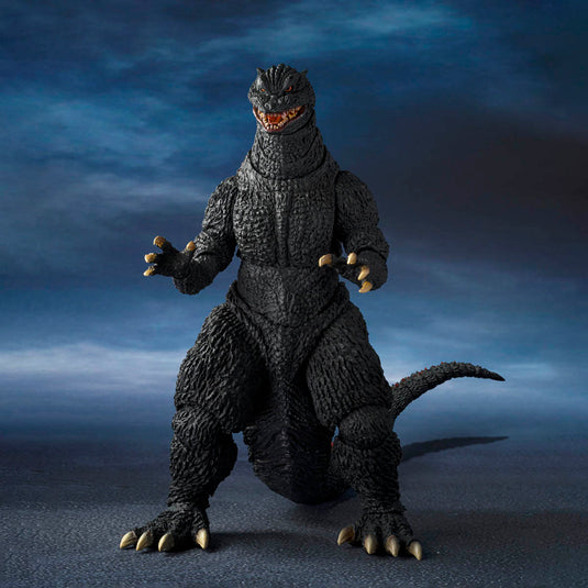 Bandai - S.H.Monsterarts Godzilla Final Wars (2004) - Godzilla (Heat Ray Ver. VS New Gotengo)