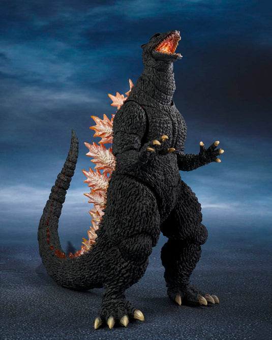 Bandai - S.H.Monsterarts Godzilla Final Wars (2004) - Godzilla (Heat Ray Ver. VS New Gotengo)
