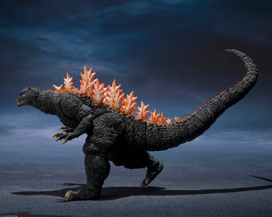 Bandai - S.H.Monsterarts Godzilla Final Wars (2004) - Godzilla (Heat Ray Ver. VS New Gotengo)