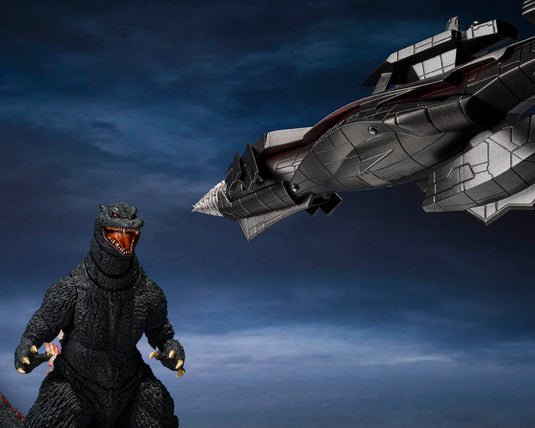Bandai - S.H.Monsterarts Godzilla Final Wars (2004) - Godzilla (Heat Ray Ver. VS New Gotengo)