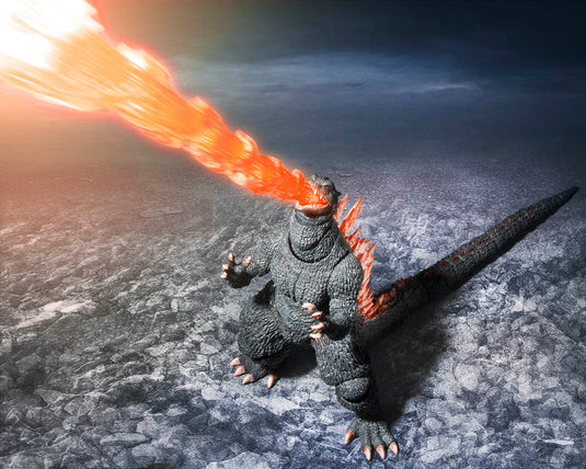 Bandai - S.H.Monsterarts Godzilla Final Wars (2004) - Godzilla (Heat Ray Ver. VS New Gotengo)