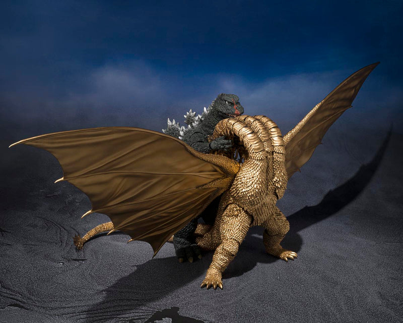 Load image into Gallery viewer, Bandai - S.H.Monsterarts Godzilla VS Gigan (1972) - King Ghidorah
