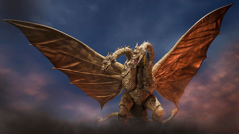 Load image into Gallery viewer, Bandai - S.H.Monsterarts Godzilla VS Gigan (1972) - King Ghidorah
