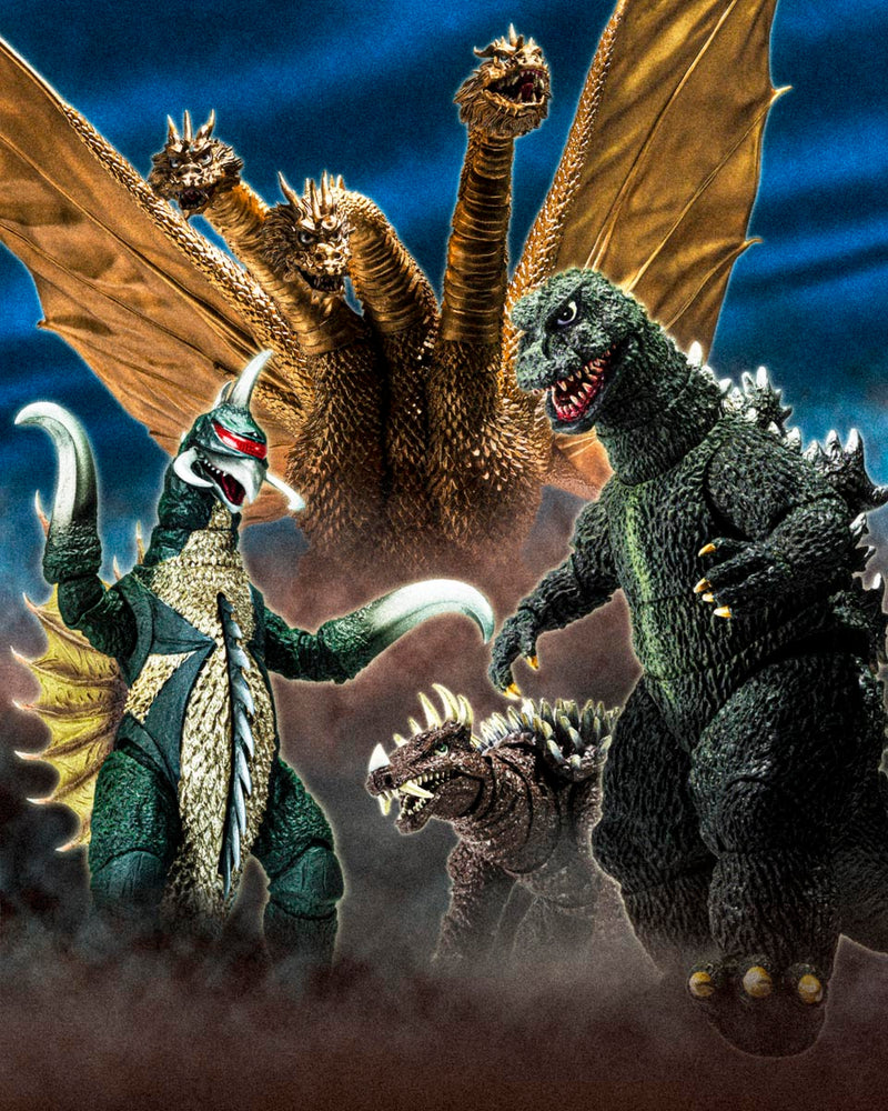 Load image into Gallery viewer, Bandai - S.H.Monsterarts Godzilla VS Gigan (1972) - King Ghidorah
