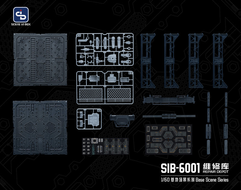 Load image into Gallery viewer, Fresh Retro: Scene in Box - SIB-6001 Repair Depot 1/60 Scale
