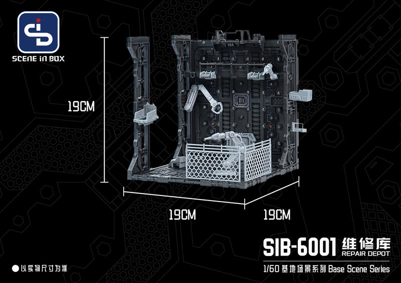 Load image into Gallery viewer, Fresh Retro: Scene in Box - SIB-6001 Repair Depot 1/60 Scale
