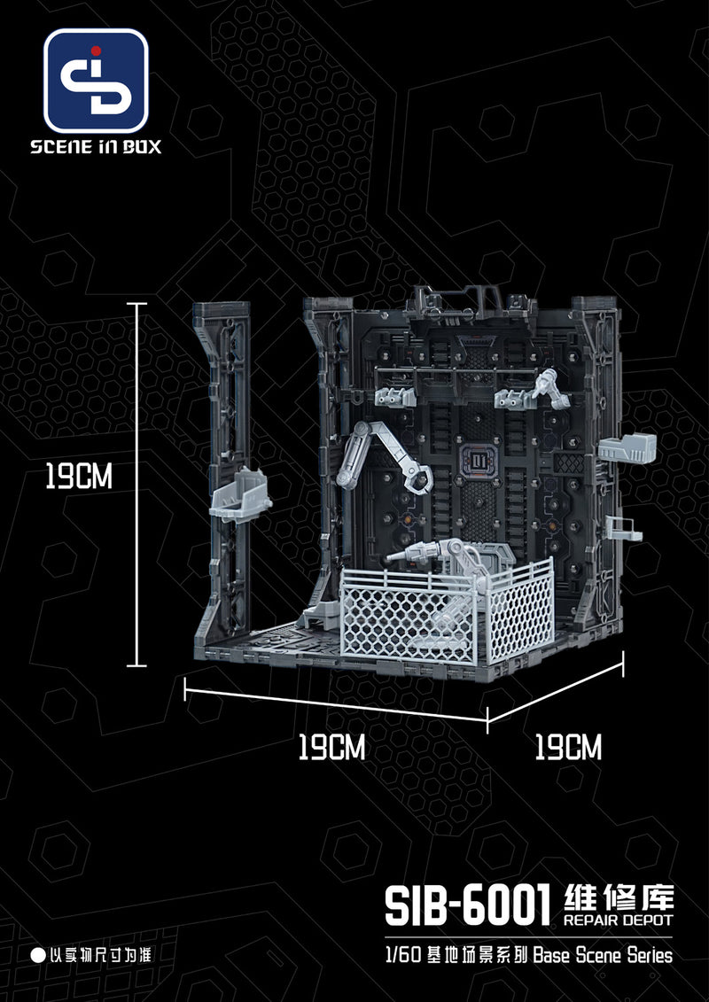 Load image into Gallery viewer, Fresh Retro: Scene in Box - SIB-6001 Repair Depot 1/60 Scale
