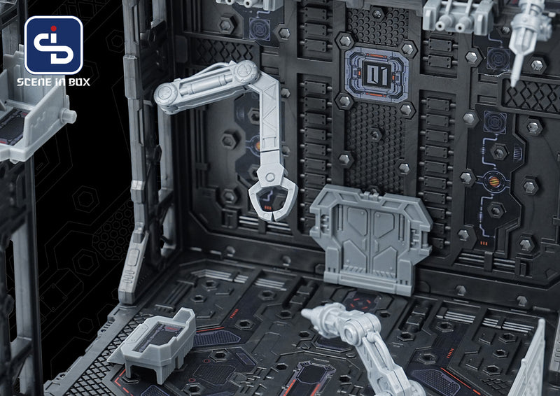 Load image into Gallery viewer, Fresh Retro: Scene in Box - SIB-6001 Repair Depot 1/60 Scale
