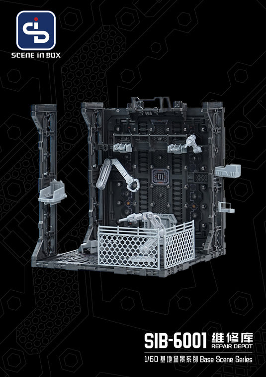 Fresh Retro: Scene in Box - SIB-6001 Repair Depot 1/60 Scale